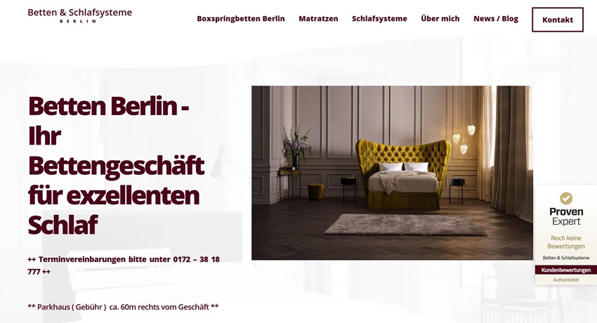 Betten & Schlafsysteme Berlin Erfahrungen