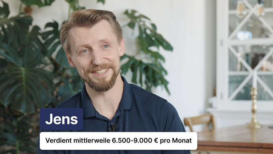 Jens Thaler, Teilnehmer der Erfolgsmethode von Matthias Neumann